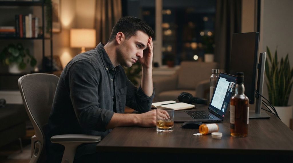 Why Remote Work Environments Increase the Risk of Substance Abuse